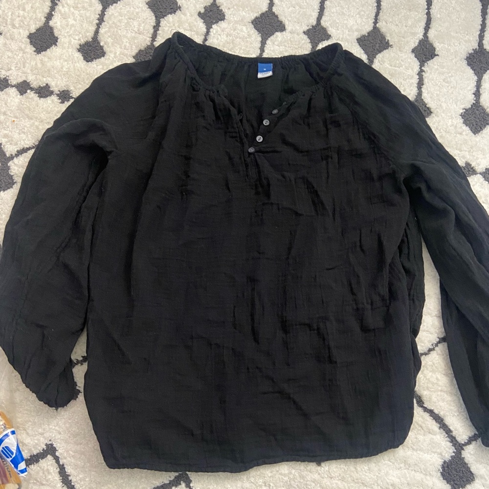 Old navy black blouse